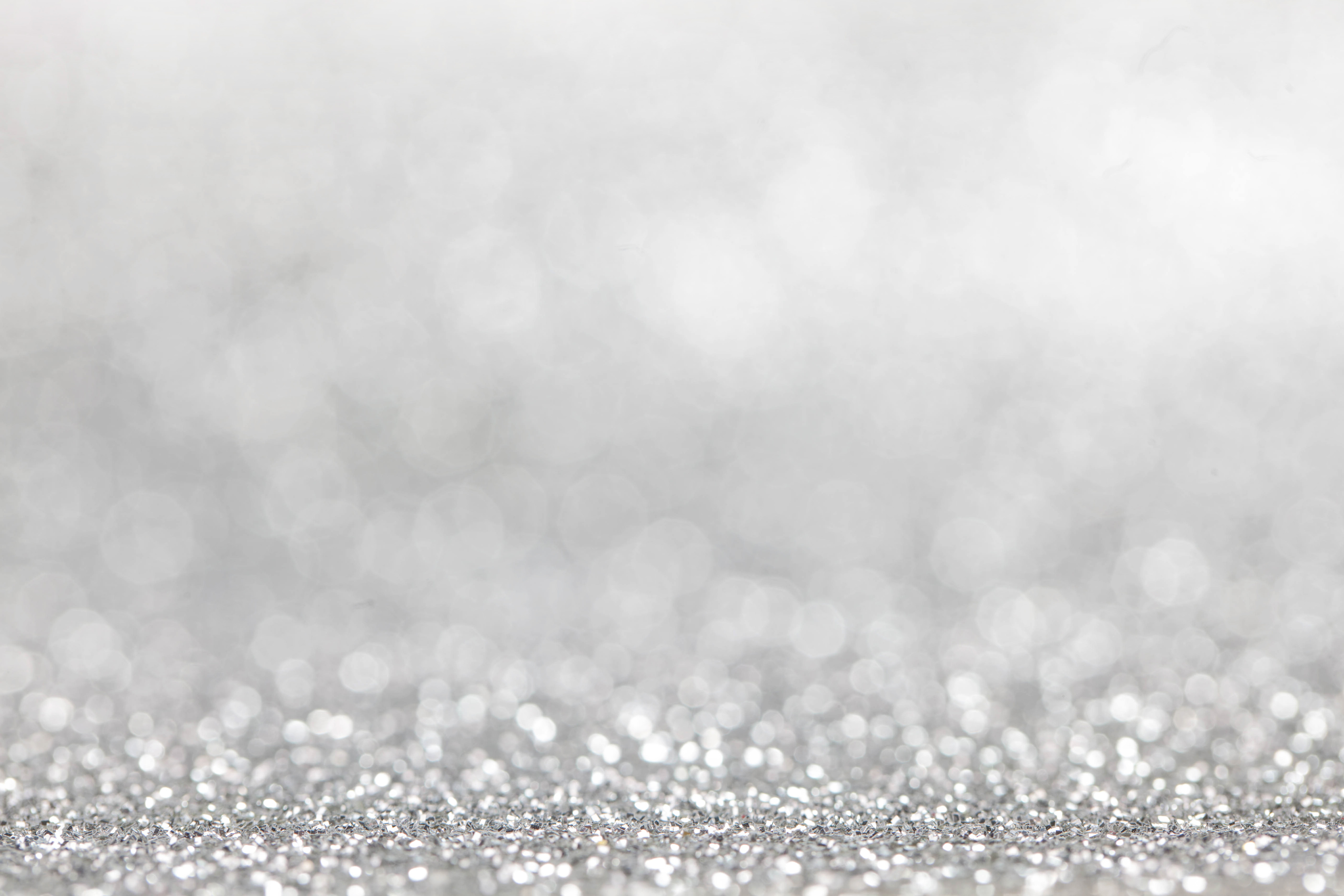 Abstract silver glitter background